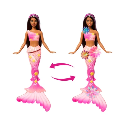 Gambar Barbie Boneka Flower Magic Mermaid Random