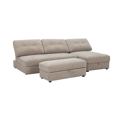 Gambar Informa Alice Sofa Bed Fabric - Cokelat
