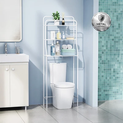 Gambar Informa Inno Rak Besi Toilet Serbaguna 3 Tingkat - Putih