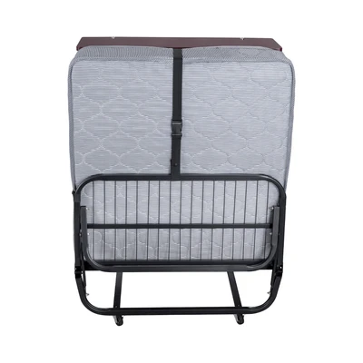 Gambar Informa 90x195x50 cm Denzel II Tempat Tidur Lipat - Abu-Abu