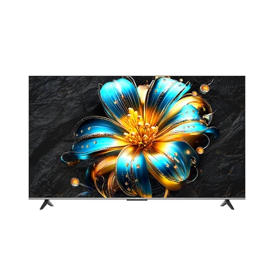 Gambar TCL 65 Inch QLED 4K Google TV 65T61C - Hitam