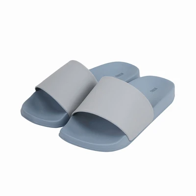 Gambar Ataru Sandal Slides Simple One Color Ukuran 42/43 - Biru