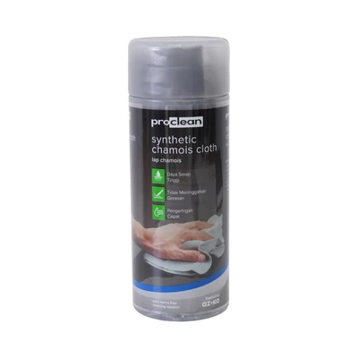 Gambar Proclean Lap Kanebo PVA Medium 43x32 cm - Abu-abu Tua