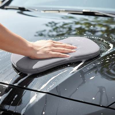 Gambar Proclean Spons Pembersih Mobil Compressed PVA - Abu-abu