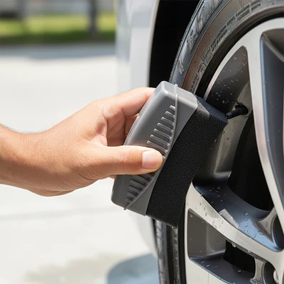 Gambar Proclean Spons Aplikator Pembersih Ban Mobil - Abu-Abu