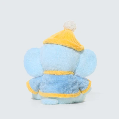 Gambar Hugs To You Boneka Plush Little Elephant Tata - Biru