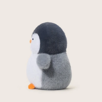 Gambar Hugs To You Boneka Plush Little Penguin Sarah - Putih/abu-abu