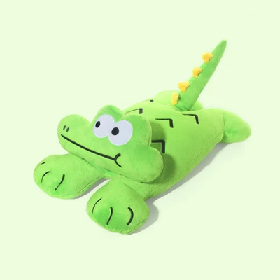 Gambar Hugs To You Boneka Plush Belly Crocodile - Hijau
