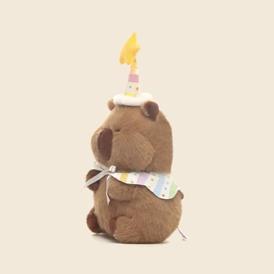 Gambar Hugs To You Boneka Plush Birthday Capybara - Cokelat