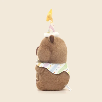 Gambar Hugs To You Boneka Plush Birthday Capybara - Cokelat