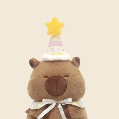 Gambar Hugs To You Boneka Plush Birthday Capybara - Cokelat