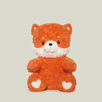 Gambar Hugs To You Boneka Plush Bernie Fox - Cokelat