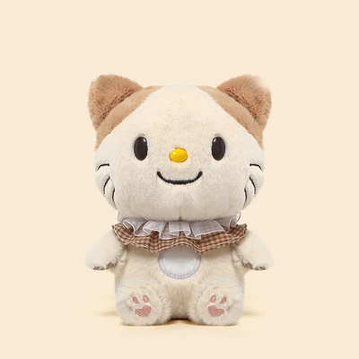 Gambar Hugs To You Boneka Plush Hajimi Kitten - Cokelat