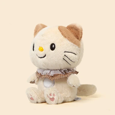 Gambar Hugs To You Boneka Plush Hajimi Kitten - Cokelat
