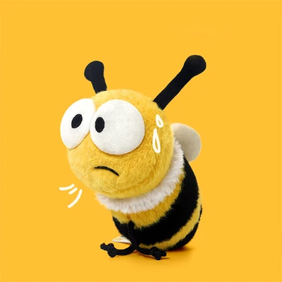 Gambar Hugs To You Boneka Plush Cute Bee - Kuning/hitam