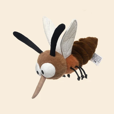 Gambar Hugs To You Boneka Plush Cute Mosquito - Cokelat