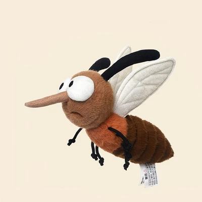 Gambar Hugs To You Boneka Plush Cute Mosquito - Cokelat