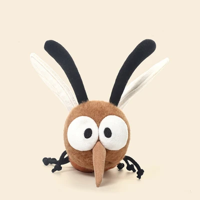 Gambar Hugs To You Boneka Plush Cute Mosquito - Cokelat