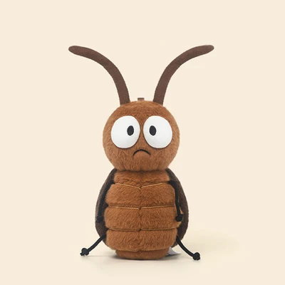 Gambar Hugs To You Boneka Plush Cockroach - Cokelat