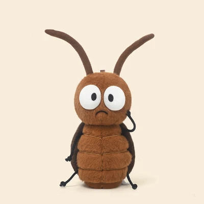 Gambar Hugs To You Boneka Plush Cockroach - Cokelat