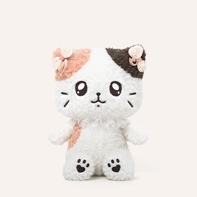 Gambar Hugs To You Boneka Plush Sanhua Kitten - Putih