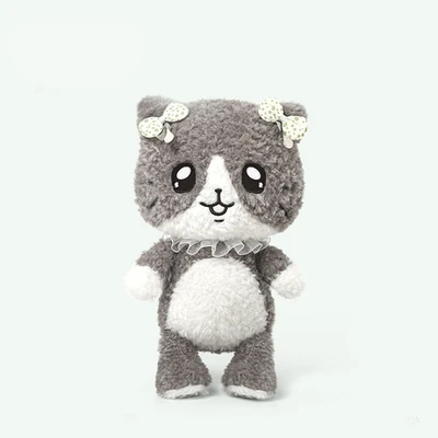 Gambar Hugs To You Boneka Plush Kitten - Abu-abu