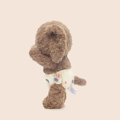 Gambar Hugs To You Boneka Plush Shy Elephant - Cokelat
