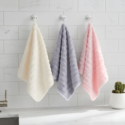 Gambar Informa Elio Kain Lap Dapur 40x40 cm Set 3 pcs 02A - Mix