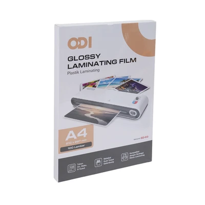 Gambar Odi Laminating Film A4 100 Micron 100 Lembar