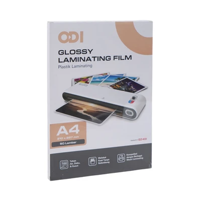 Gambar Odi Laminating Film A4 100 Micron 50 Lembar