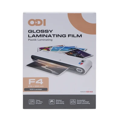 Gambar Odi Laminating Film F4 100 Micron 100 Lembar