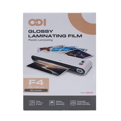 Gambar Odi Laminating Film F4 100 Micron 50 Lembar