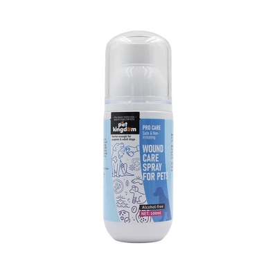 Gambar Pet Kingdom 100 ml Spray Antiseptik Hewan Pro Care - Putih