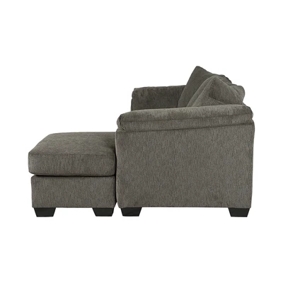 Gambar Ashley Darcy-5 Sofa L Sectional Fabric 4 Seater - Abu-Abu