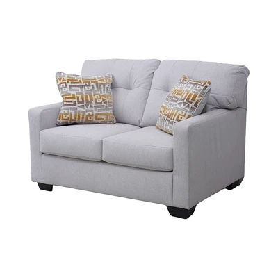 Gambar Ashley Mahoney-3 Sofa Fabric 2 Seater - Putih Ivory