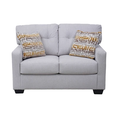 Gambar Ashley Mahoney-3 Sofa Fabric 2 Seater - Putih Ivory