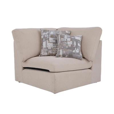 Gambar Ferrara Neo Colombus Sofa Modular Corner - Krem Beige