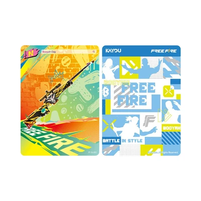 Gambar Kayou Kartu Free Fire Final Survivor Sea Set 5 Pcs Random