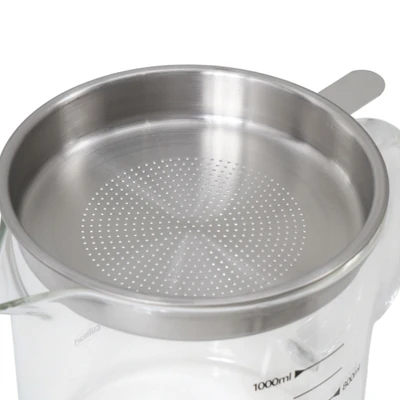 Gambar Culinart Wadah Minyak Kaca Dengan Saringan 1 liter Transparan