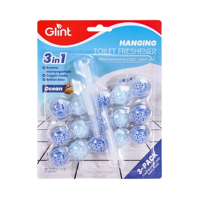 Gambar Glint Ocean Pengharum Kloset Gantung 3 Pcs - Mix