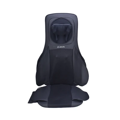 Gambar Lexata Bantalan Leher & Kursi Pijat 3D SM LX-C03 - Hitam