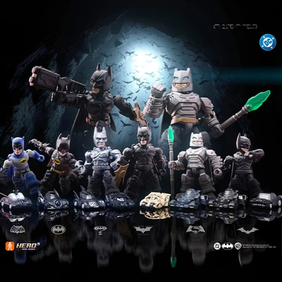 Gambar [Blind Box] Blokees DC Action Figure Legendary Batman Defender Version 01 Model Kit