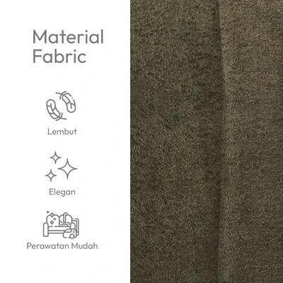Gambar Informa Layla Sofa Fabric 2 Seater In Box - Hijau