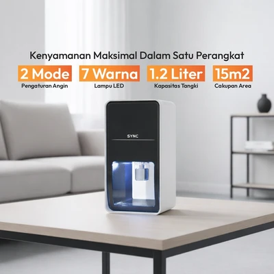 Gambar Krisbow Sync Dehumidifier 0.4 Liter 36 Watt - Putih
