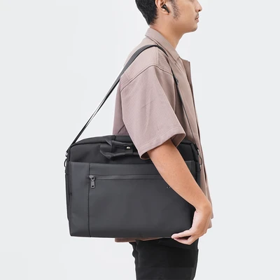 Gambar Luggo Aaron Tas Laptop - Hitam