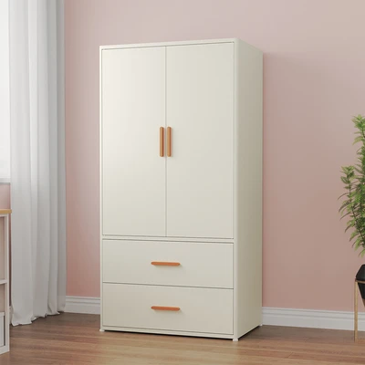 Gambar Stora Kaira Lemari Pakaian 2 Pintu 80x50x157 cm - Putih