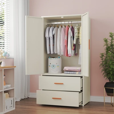 Gambar Stora Kaira Lemari Pakaian 2 Pintu 80x50x157 cm - Putih