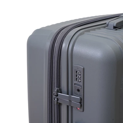 Gambar Passport Montero Koper PP TSA Lock Expandable 20 Inch - Abu-Abu Stone