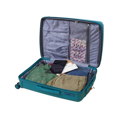 Gambar Passport Montero Koper PP TSA Lock Expandable 20 Inch - Hijau kaya Teal