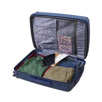 Gambar Passport Montero Koper PP TSA Lock Expandable 28 Inch - Biru Opal